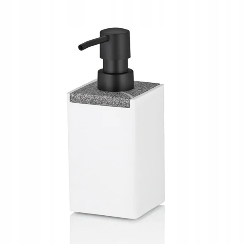 Kúpeľnový organizér -  SOAP Dávkovač polymérna živica 0,3 l 7 x 7 x