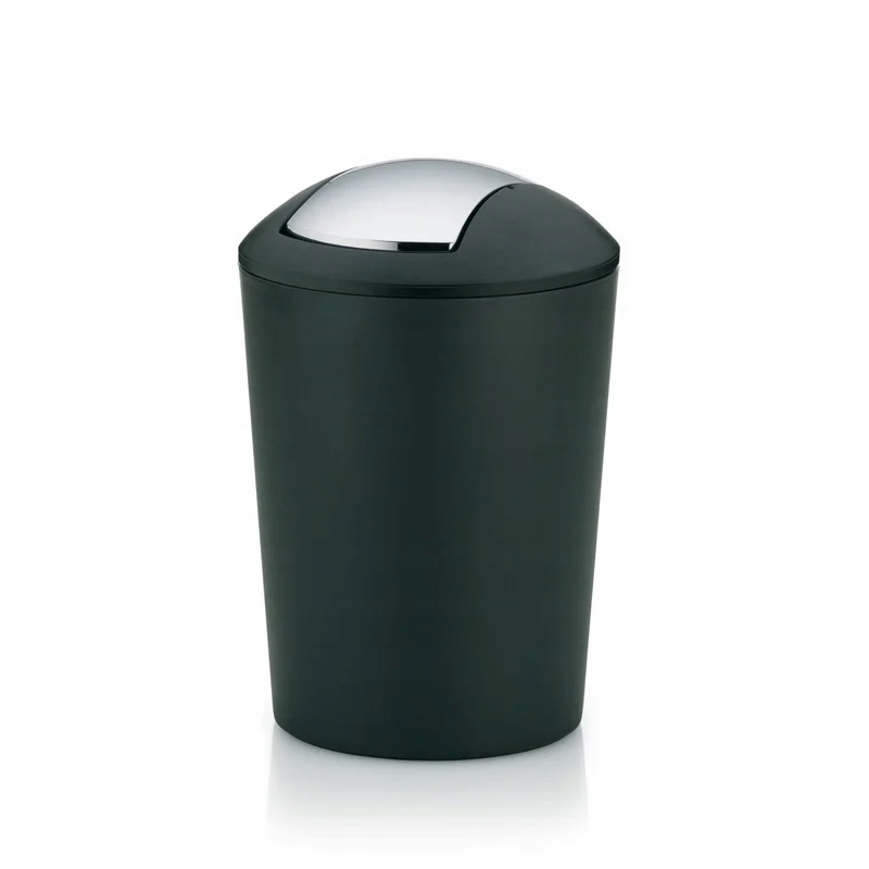 Odpadkový kôš do kúpelne - kúpeľňový odpadkový kôš 5,0 l čierny