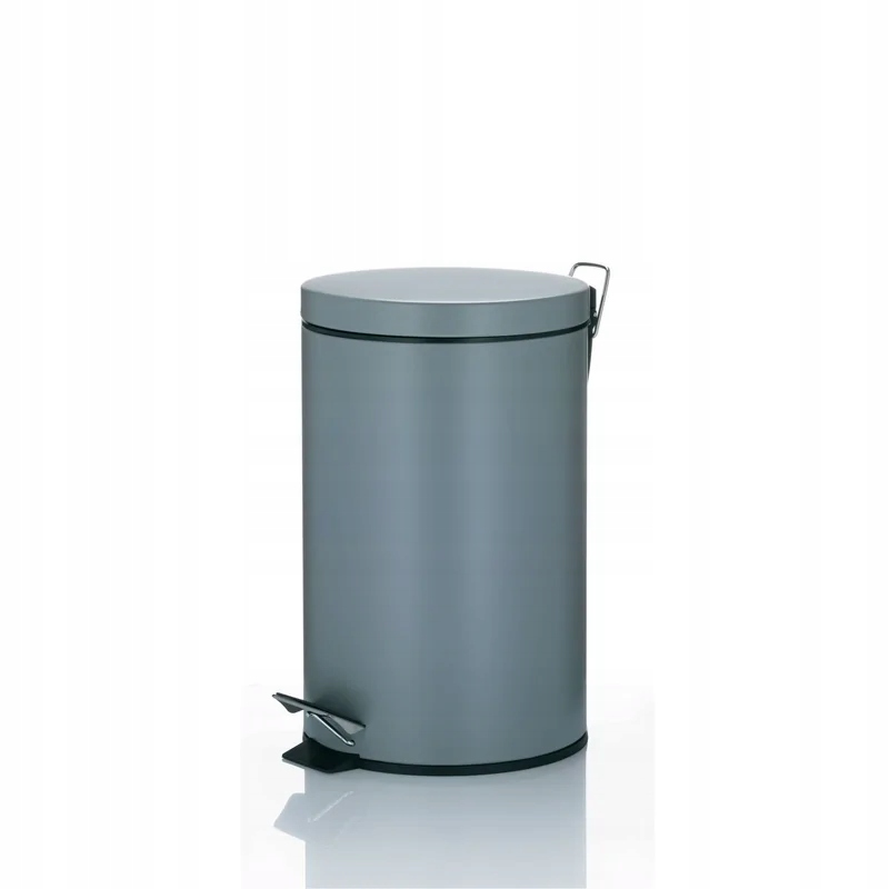 Odpadkový kôš do kúpelne -  pedálový kôš 12,0 l sivý