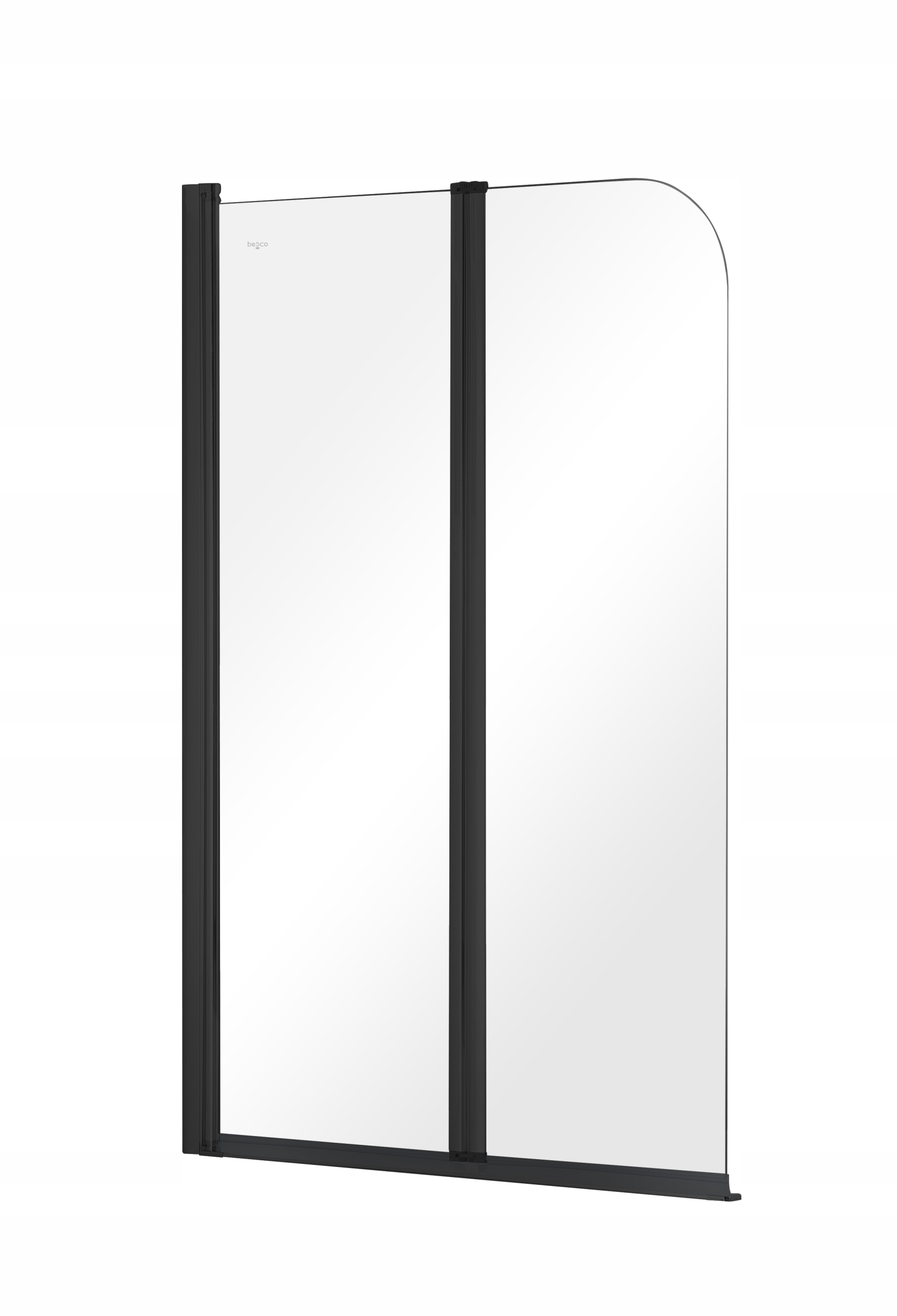 Vaňová zástena - Nawanne Screen Prime 2 Besco 90x140 čierna