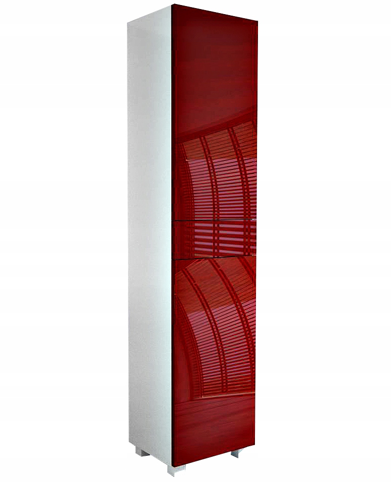 Kúpelňová skrinka - bar kúpeľňa visiace stojace vínovej 40cm