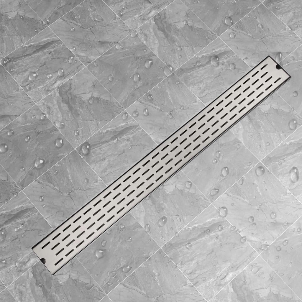 Sprchový žľab - Vidaxl drenážna mriežka, lineárna, 1030x140 mm,