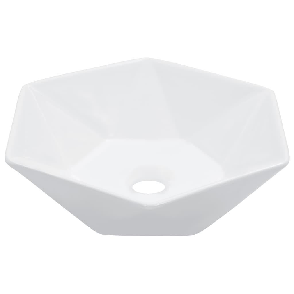 Umývadlo - Vidaxl Washbasin, 41 x 36,5 x 12 cm, keramika,