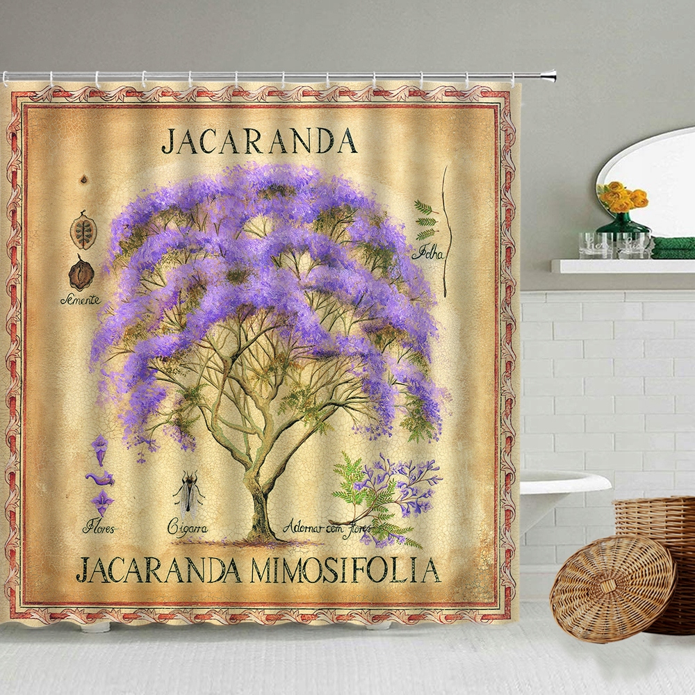 Sprchový záves - Sprchovacia opona od amerických kvetín sprchy