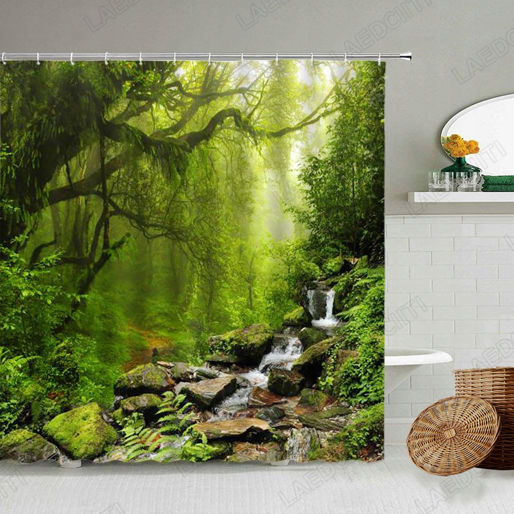 Sprchový záves - Ridder Piedras Curtain pre textilnú sprchu