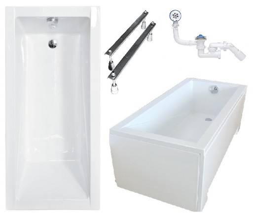 Vaňa - WANNA kompletná sada 140x70 MODERNÝ Besco