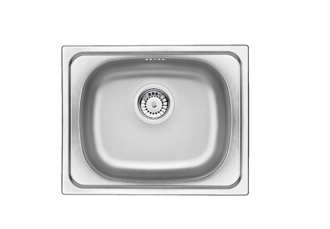 Kuchynský drez - Single -Chamber Sink 50x40 Decor Len + SIPHON